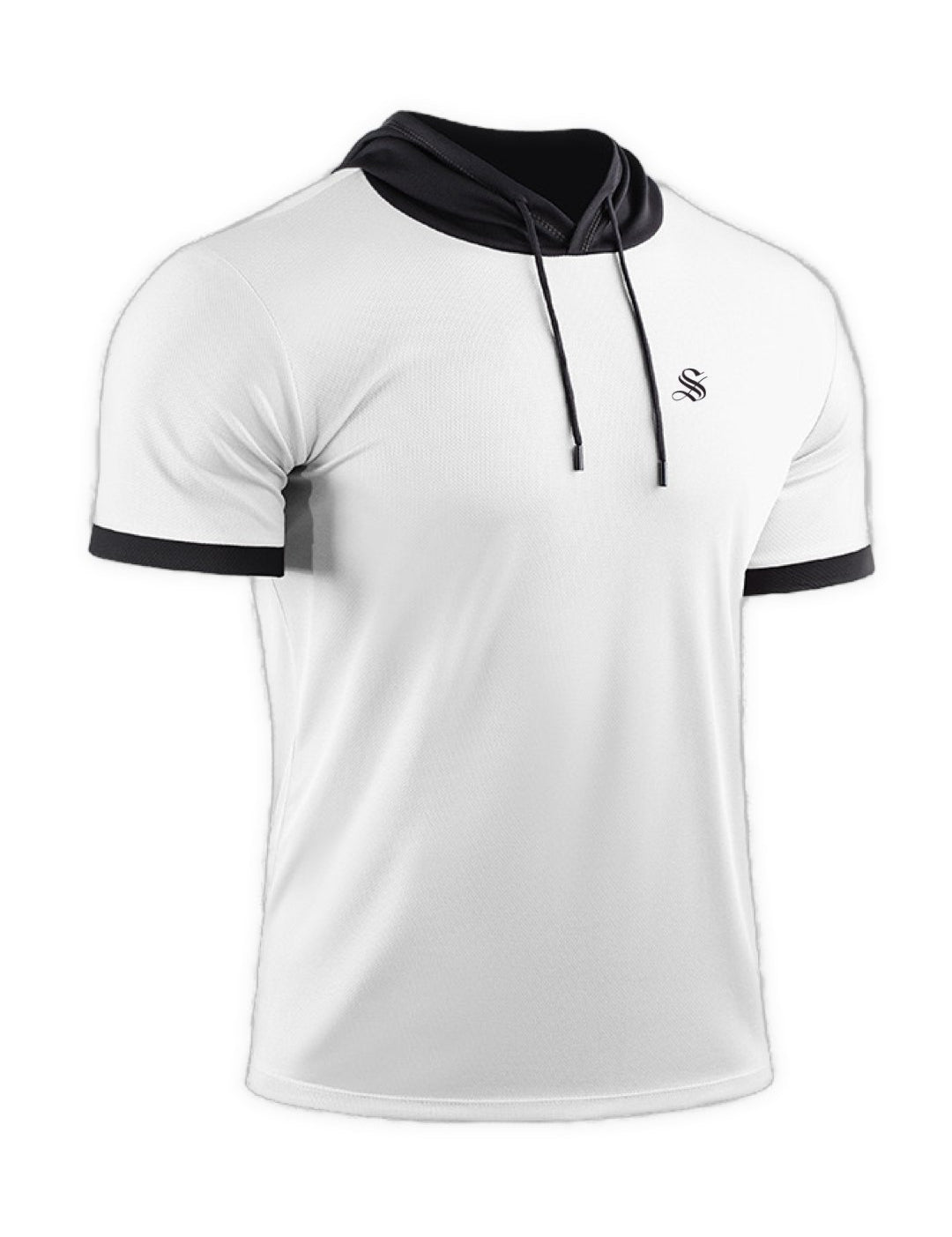 Korpurel - Hood T-shirt for Men - Sarman Fashion - Wholesale Clothing Fashion Brand for Men from Canada