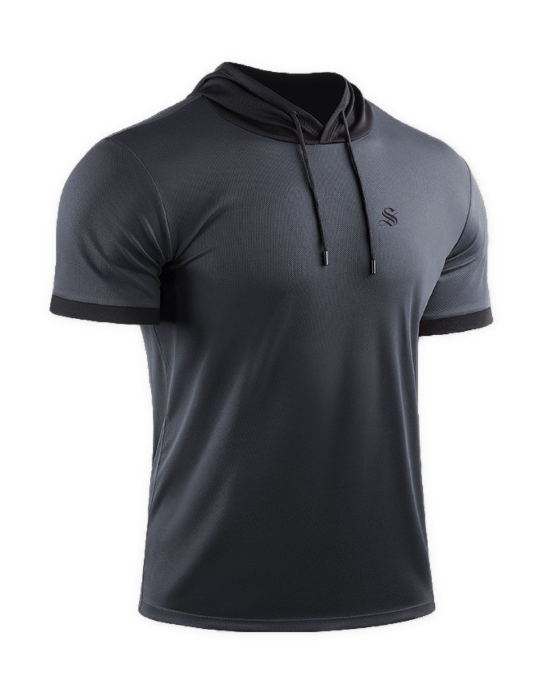 Korpurel - Hood T-shirt for Men - Sarman Fashion - Wholesale Clothing Fashion Brand for Men from Canada