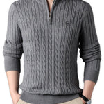 Koza - Long Sleeves sweater for Men - Sarman Fashion - Wholesale Clothing Fashion Brand for Men from Canada