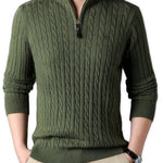 Koza - Long Sleeves sweater for Men - Sarman Fashion - Wholesale Clothing Fashion Brand for Men from Canada