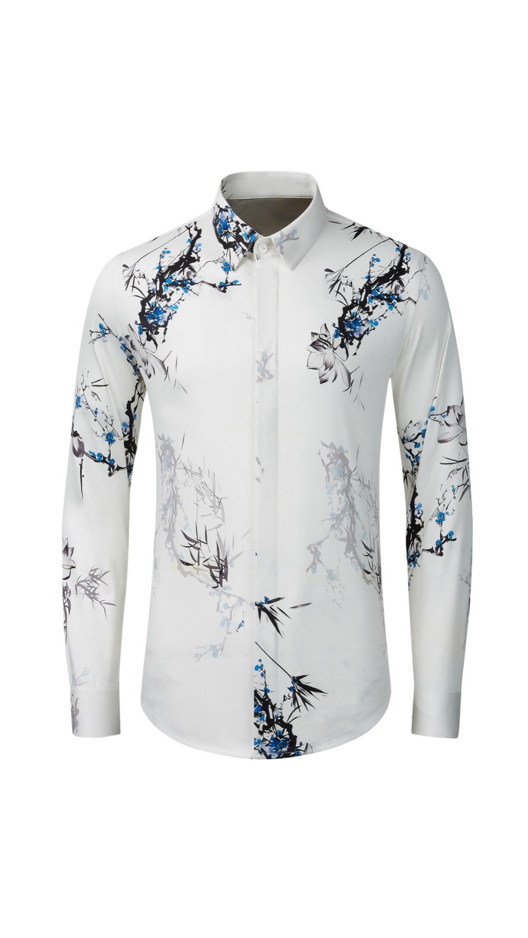 Kremiska - Long Sleeves Shirt for Men - Sarman Fashion - Wholesale Clothing Fashion Brand for Men from Canada