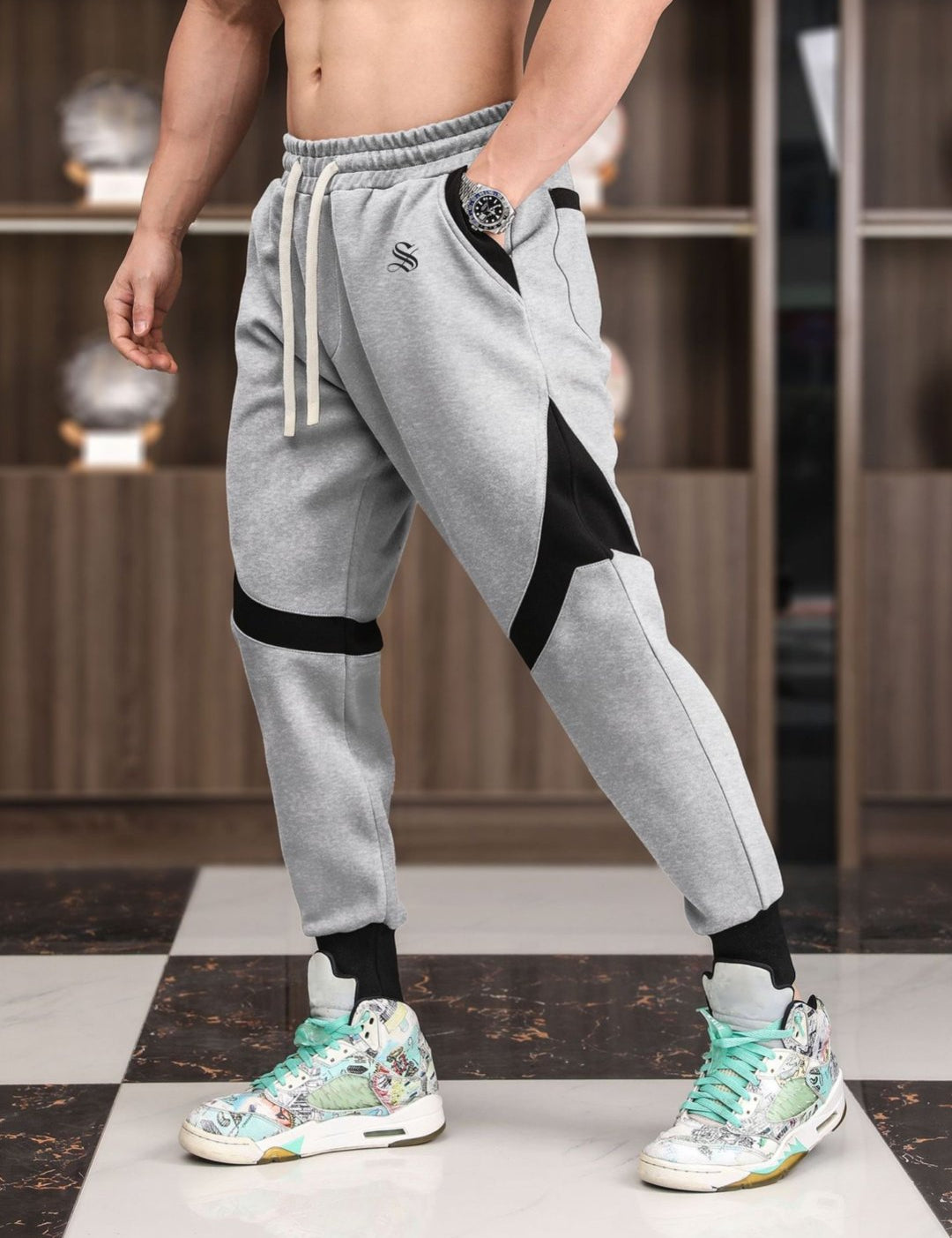 Krikol - Joggers for Men - Sarman Fashion - Wholesale Clothing Fashion Brand for Men from Canada