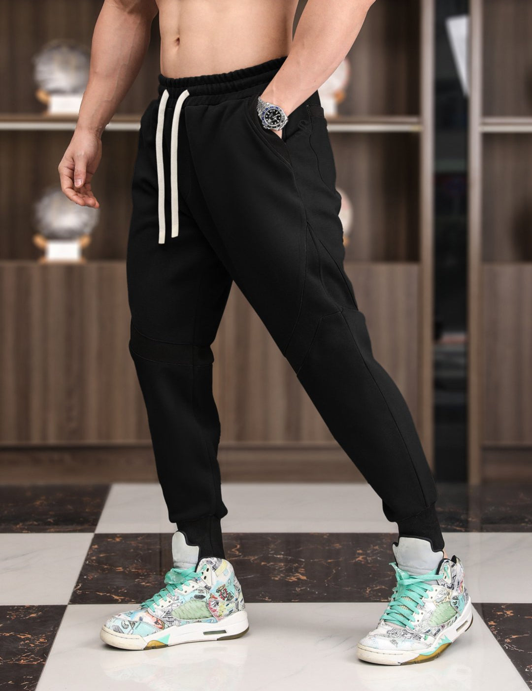 Krikol - Joggers for Men - Sarman Fashion - Wholesale Clothing Fashion Brand for Men from Canada