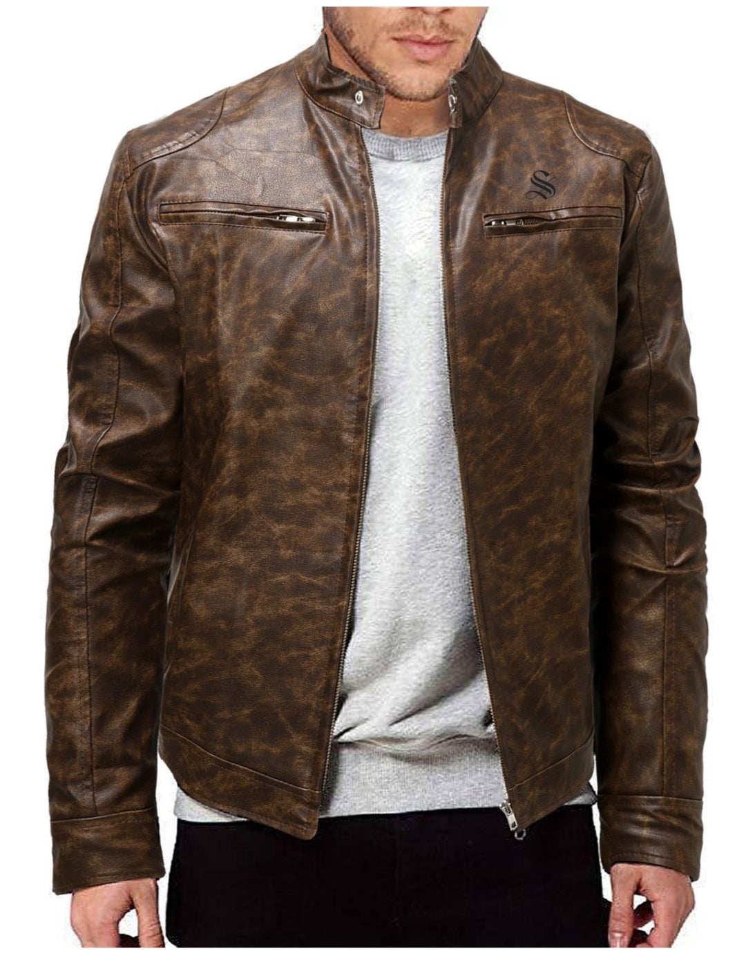 Krobinol - Jacket for Men - Sarman Fashion - Wholesale Clothing Fashion Brand for Men from Canada