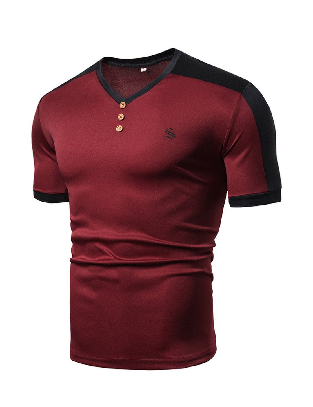 KSK - V-Neck T-Shirt for Men - Sarman Fashion - Wholesale Clothing Fashion Brand for Men from Canada