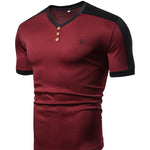 KSK - V-Neck T-Shirt for Men - Sarman Fashion - Wholesale Clothing Fashion Brand for Men from Canada