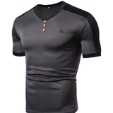KSK - V-Neck T-Shirt for Men - Sarman Fashion - Wholesale Clothing Fashion Brand for Men from Canada