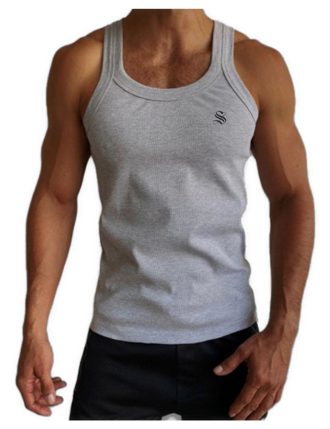 KSM - Tank Top for Men - Sarman Fashion - Wholesale Clothing Fashion Brand for Men from Canada