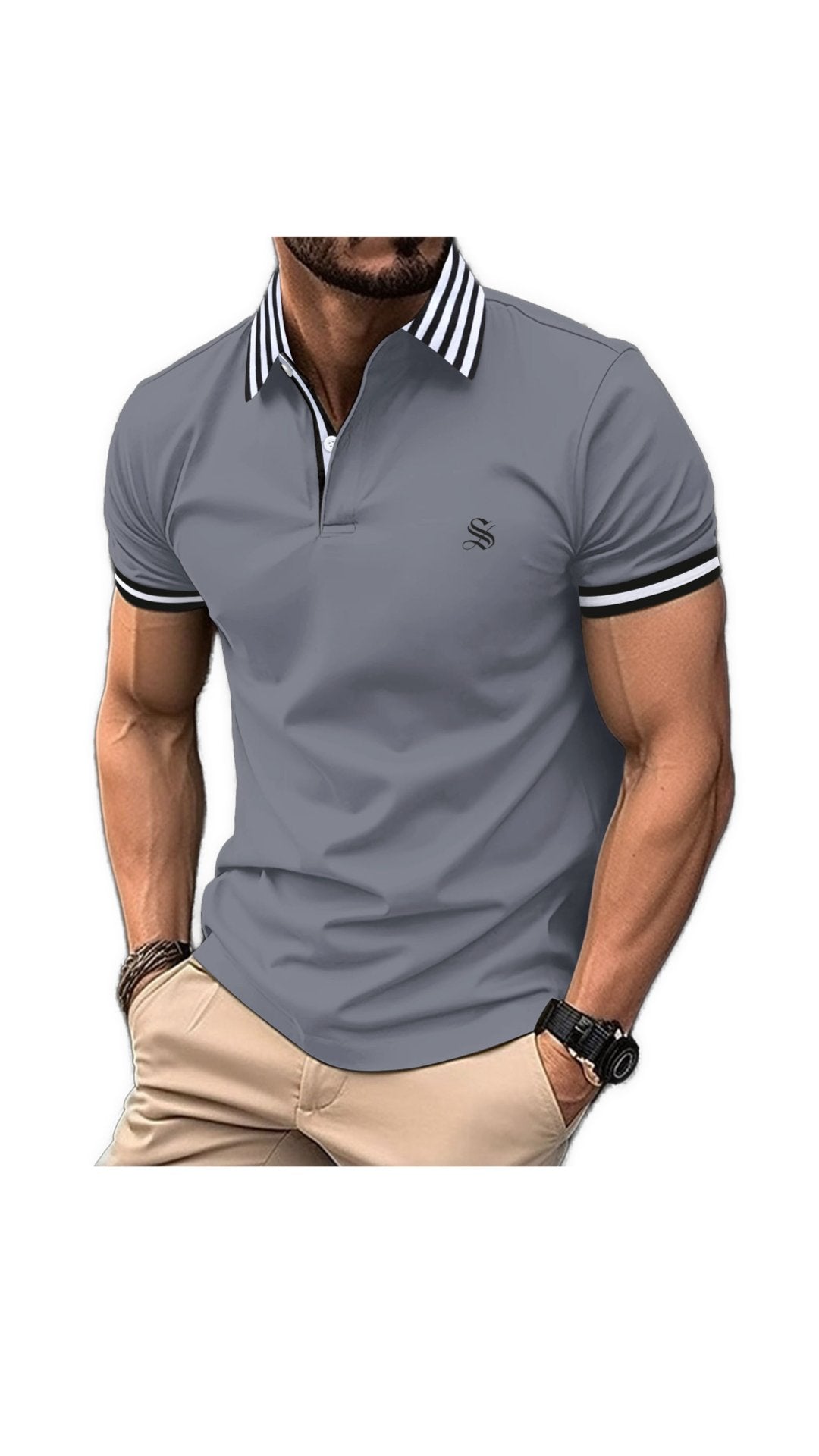 Kumma - Polo Shirt for Men - Sarman Fashion - Wholesale Clothing Fashion Brand for Men from Canada