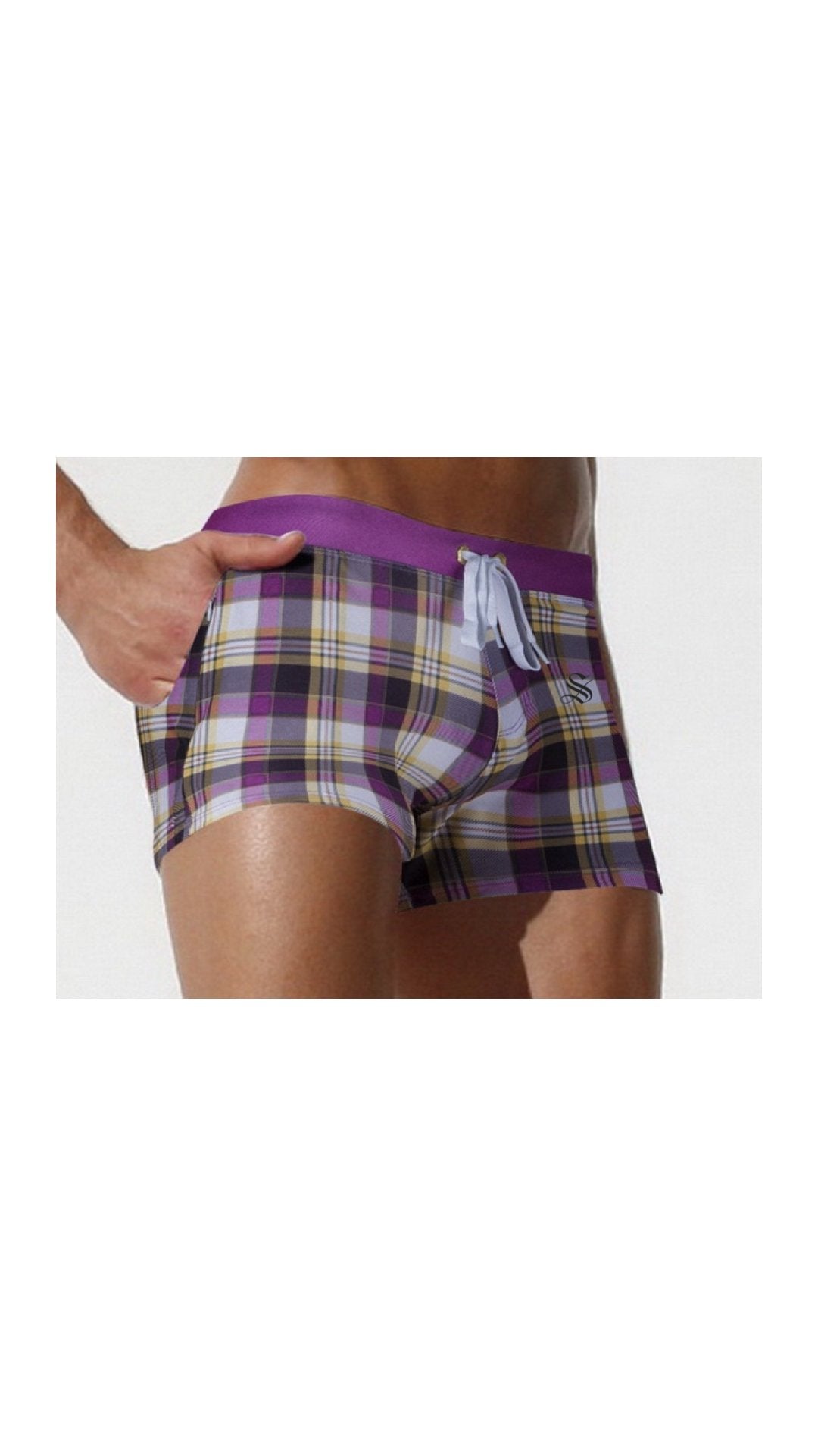 Kvastari - Swimming shorts for Men - Sarman Fashion - Wholesale Clothing Fashion Brand for Men from Canada