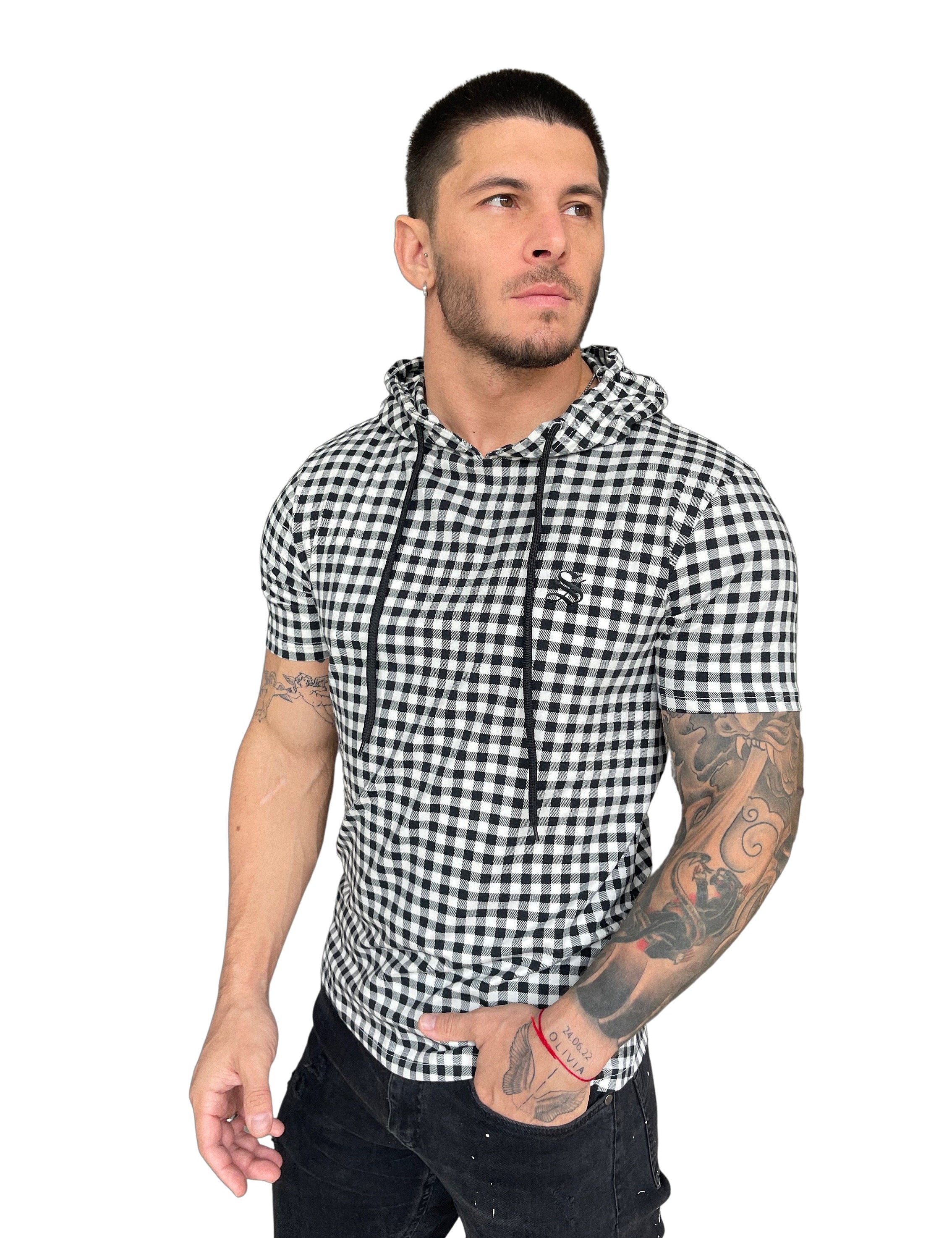 Lamb of God - Black T-shirt with hood for Men - Sarman Fashion - Wholesale Clothing Fashion Brand for Men from Canada