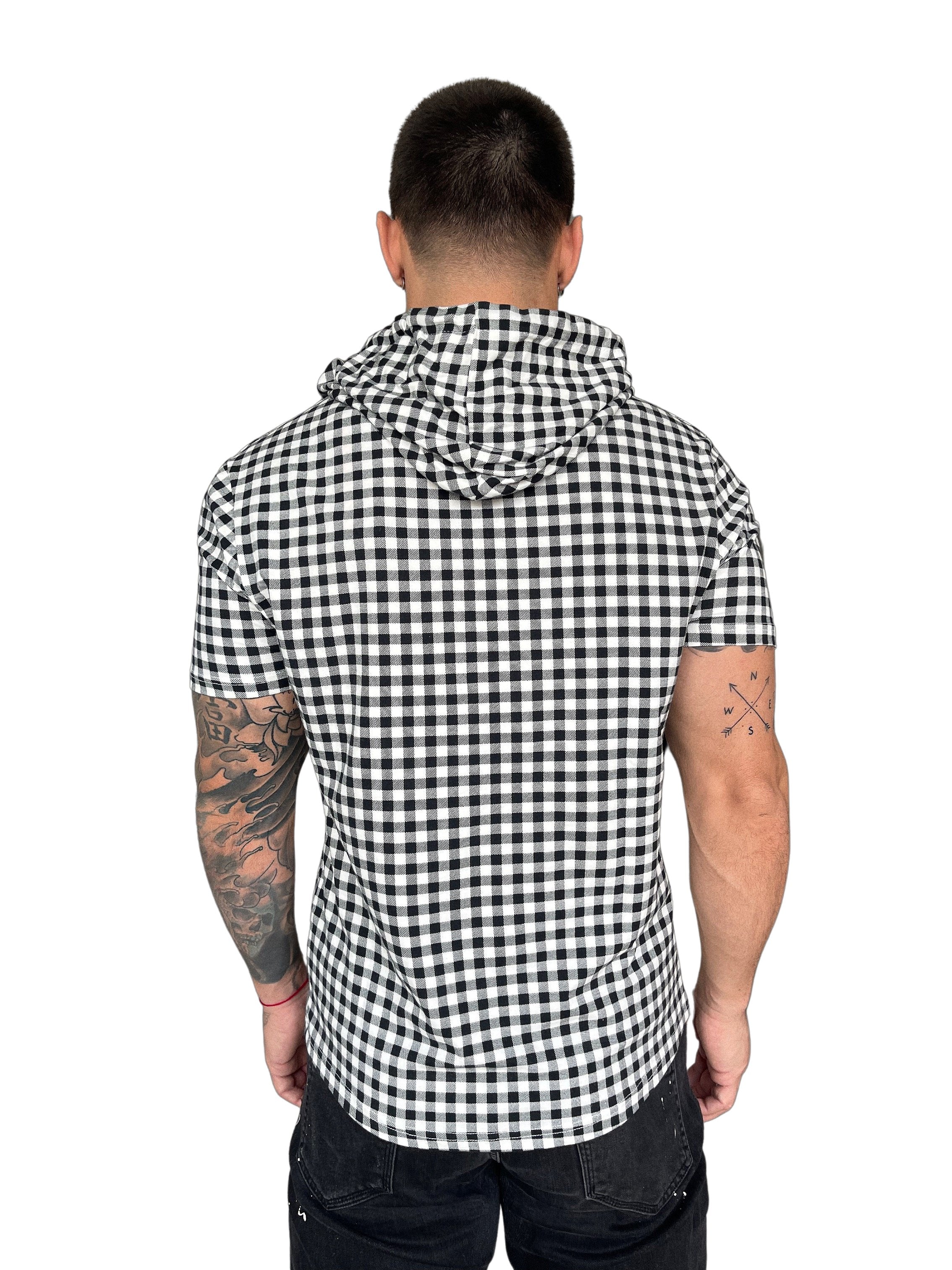 Lamb of God - Black T-shirt with hood for Men - Sarman Fashion - Wholesale Clothing Fashion Brand for Men from Canada