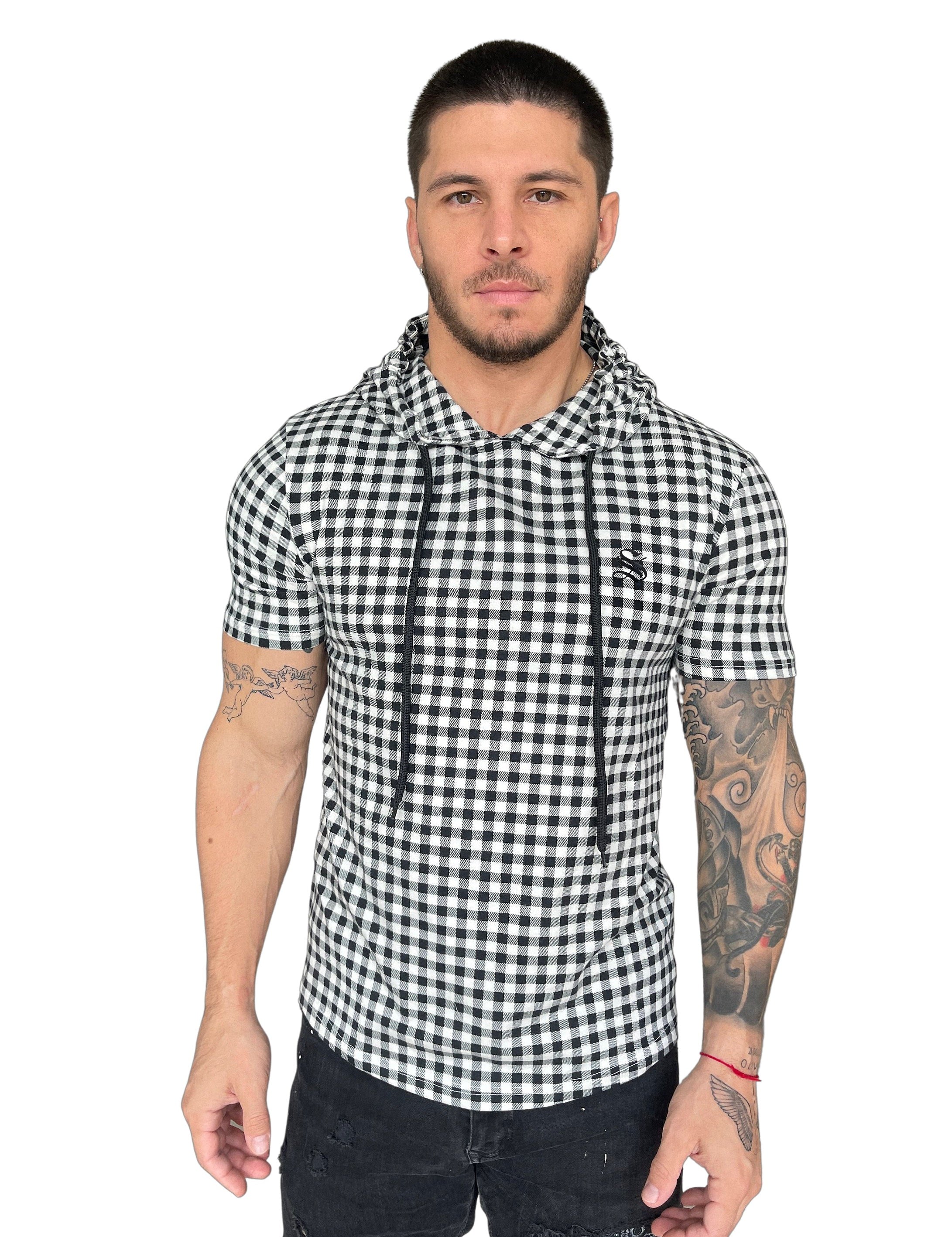 Lamb of God - Black T-shirt with hood for Men - Sarman Fashion - Wholesale Clothing Fashion Brand for Men from Canada