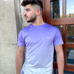 Larkspur - Blue/White T-Shirt for Men (PRE-ORDER DISPATCH DATE 25 DECEMBER 2021) - Sarman Fashion - Wholesale Clothing Fashion Brand for Men from Canada