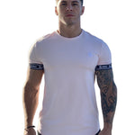 LaRose - Pink T-shirt for Men - Sarman Fashion - Wholesale Clothing Fashion Brand for Men from Canada