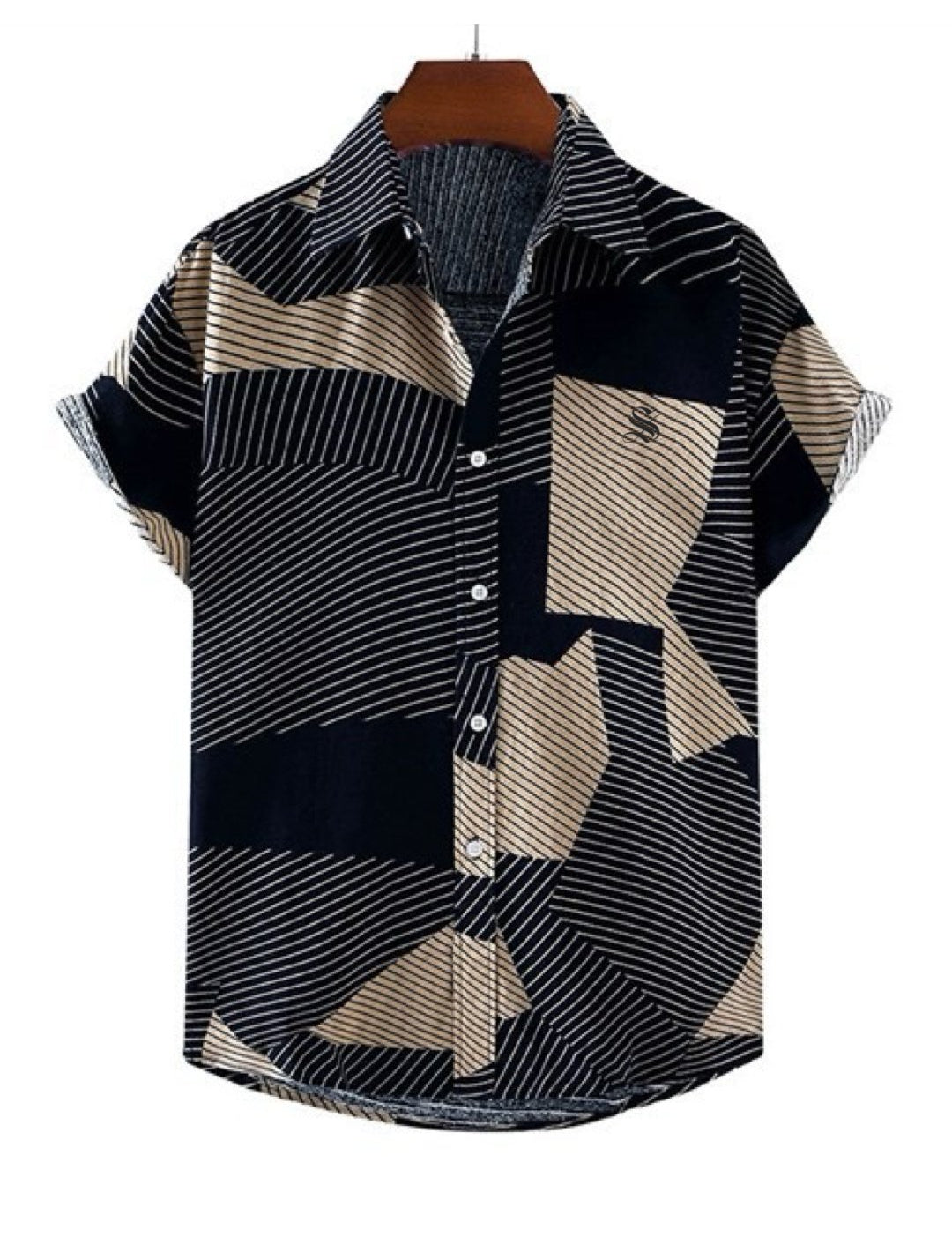 LBGU - Short Sleeves Shirt for Men - Sarman Fashion - Wholesale Clothing Fashion Brand for Men from Canada