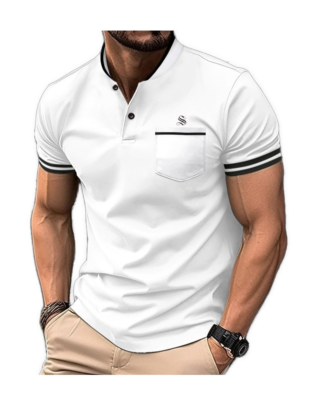 Lejit 2 - Polo Shirt for Men - Sarman Fashion - Wholesale Clothing Fashion Brand for Men from Canada
