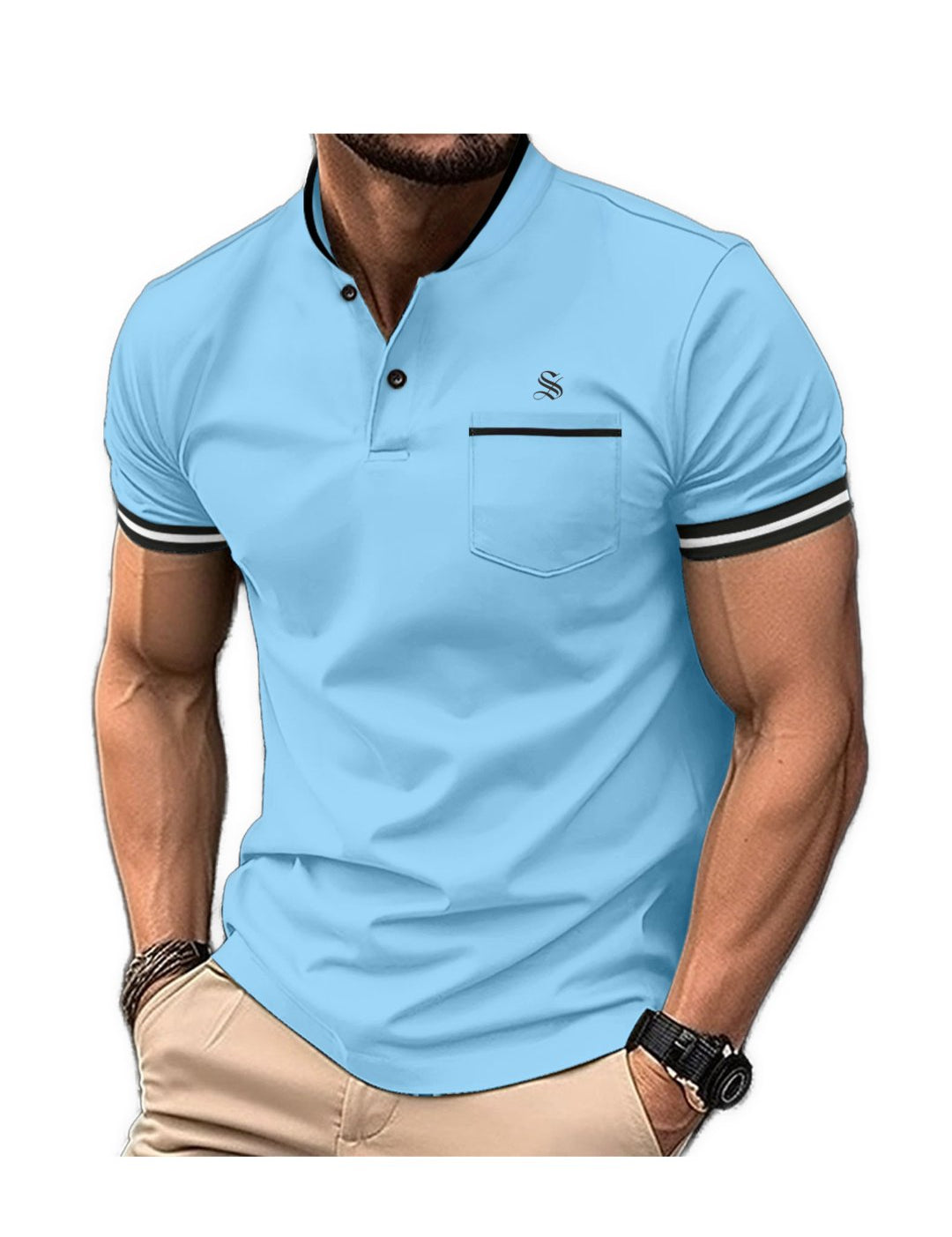 Lejit 2 - Polo Shirt for Men - Sarman Fashion - Wholesale Clothing Fashion Brand for Men from Canada