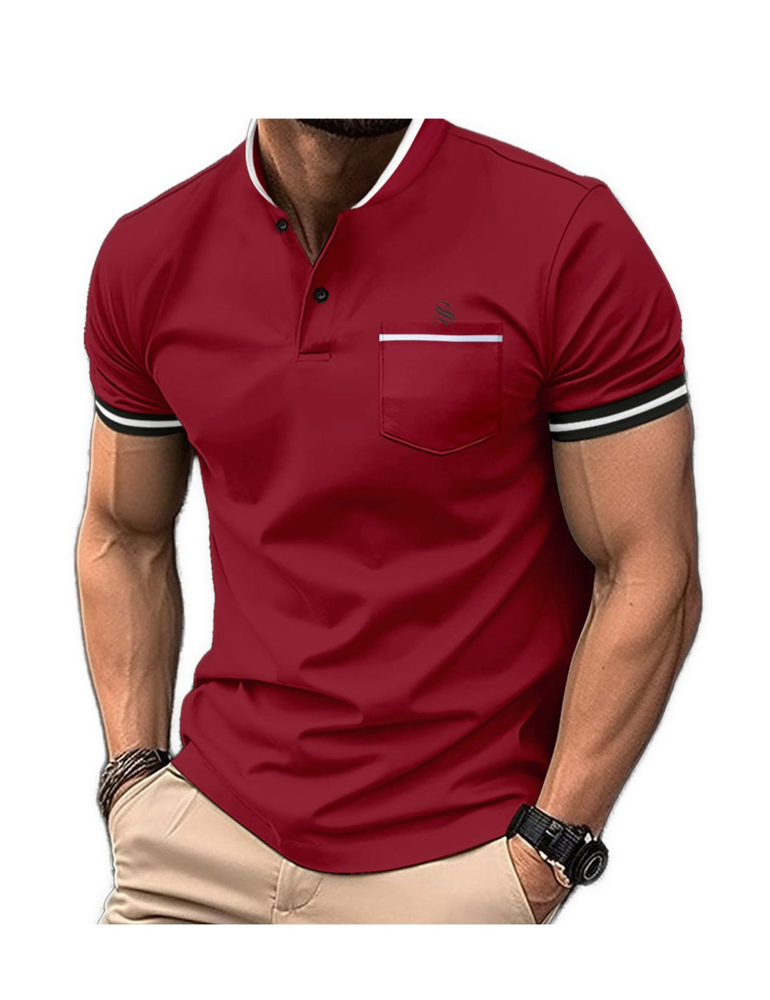 Lejit 2 - Polo Shirt for Men - Sarman Fashion - Wholesale Clothing Fashion Brand for Men from Canada