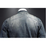 LKO 2 - Long Sleeve Jeans Jacket for Men - Sarman Fashion - Wholesale Clothing Fashion Brand for Men from Canada