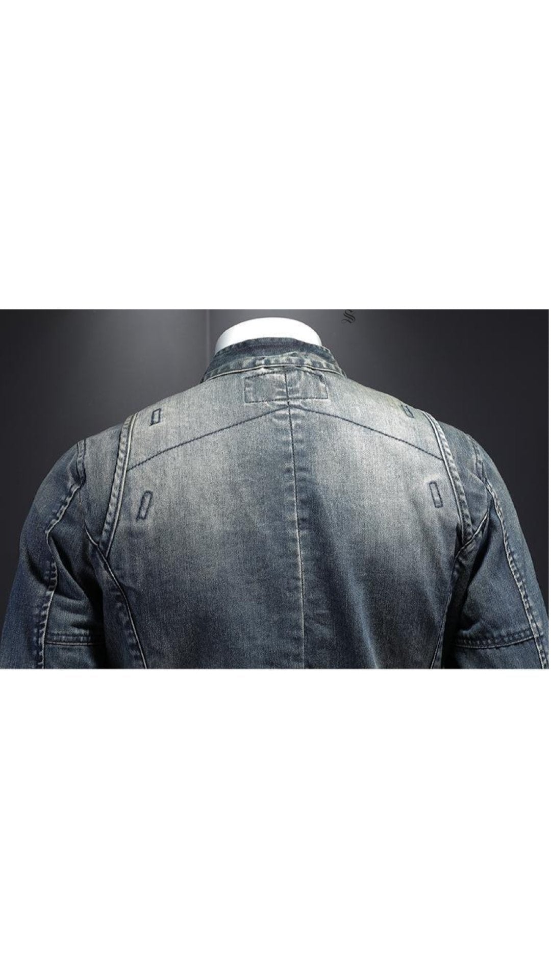 LKO 2 - Long Sleeve Jeans Jacket for Men - Sarman Fashion - Wholesale Clothing Fashion Brand for Men from Canada
