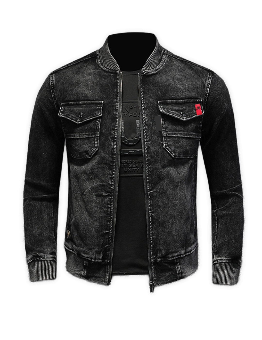 LKO 3 - Long Sleeve Jeans Jacket for Men - Sarman Fashion - Wholesale Clothing Fashion Brand for Men from Canada