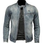 - Long Sleeve Jeans Jacket for Men - Sarman Fashion - Wholesale Clothing Fashion Brand for Men from Canada