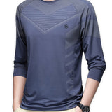 LongWorkout - Long Sleeve Shirt for Men - Sarman Fashion - Wholesale Clothing Fashion Brand for Men from Canada