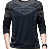 LongWorkout - Long Sleeve Shirt for Men - Sarman Fashion - Wholesale Clothing Fashion Brand for Men from Canada