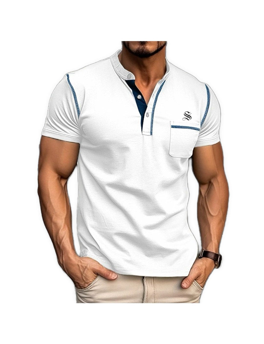 LookNice - T-Shirt for Men - Sarman Fashion - Wholesale Clothing Fashion Brand for Men from Canada