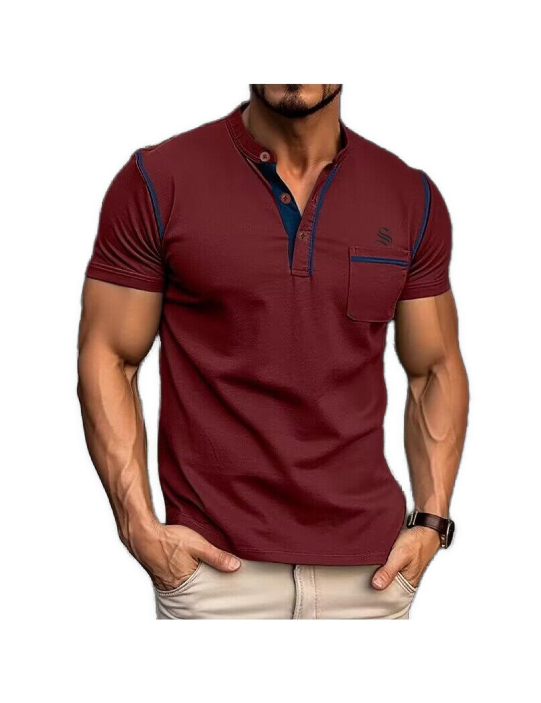 LookNice - T-Shirt for Men - Sarman Fashion - Wholesale Clothing Fashion Brand for Men from Canada