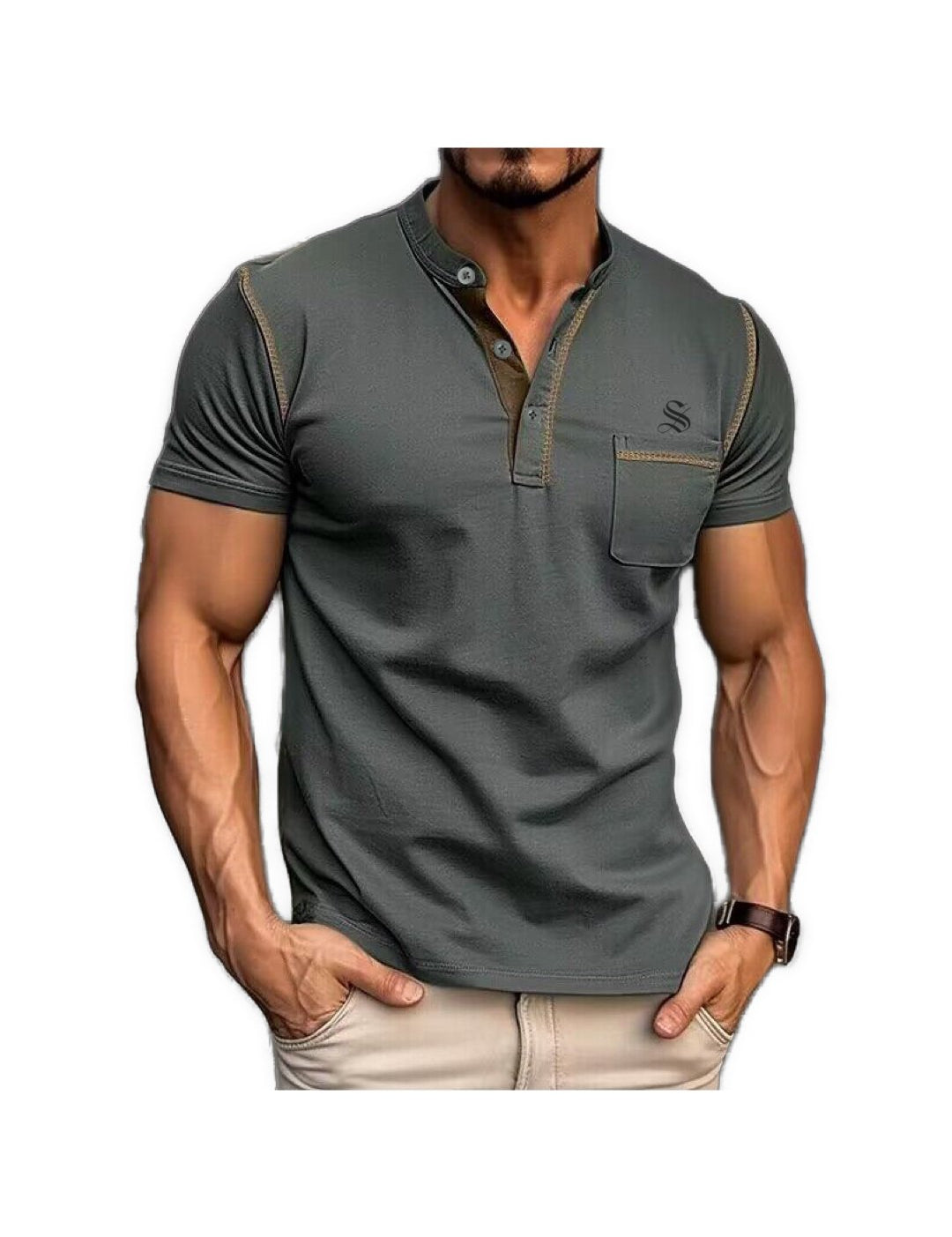 LookNice - T-Shirt for Men - Sarman Fashion - Wholesale Clothing Fashion Brand for Men from Canada