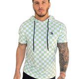 Lord of Lords - Green T-shirt with hood for Men - Sarman Fashion - Wholesale Clothing Fashion Brand for Men from Canada