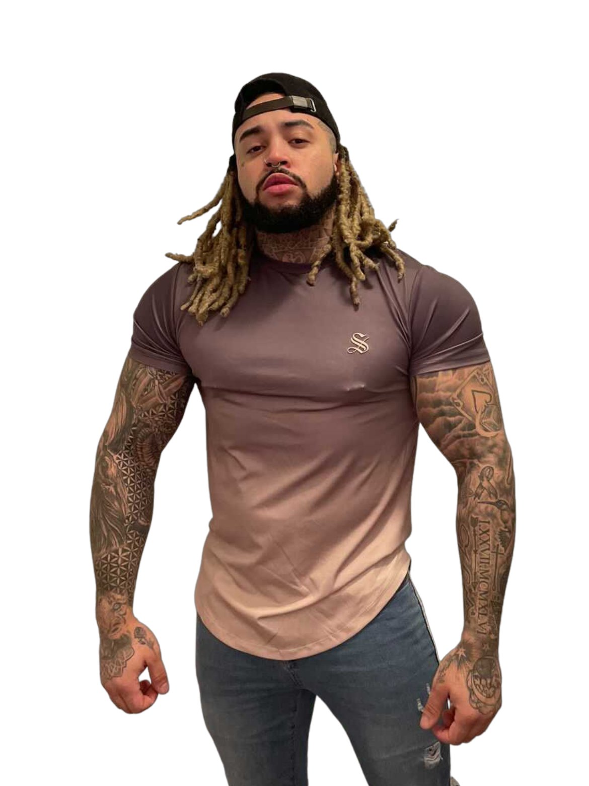 Lounge- Beige T-Shirt for Men - Sarman Fashion - Wholesale Clothing Fashion Brand for Men from Canada