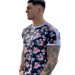 Lover Boy - Flower Design T-shirt for Men - Sarman Fashion - Wholesale Clothing Fashion Brand for Men from Canada