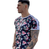 Lover Boy - Flower Design T-shirt for Men - Sarman Fashion - Wholesale Clothing Fashion Brand for Men from Canada