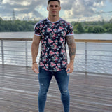 Lover Boy - Flower Design T-shirt for Men (PRE-ORDER DISPATCH DATE 25 SEPTEMBER) - Sarman Fashion - Wholesale Clothing Fashion Brand for Men from Canada