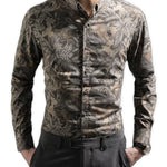 Lucum - Long Sleeves Shirt for Men - Sarman Fashion - Wholesale Clothing Fashion Brand for Men from Canada