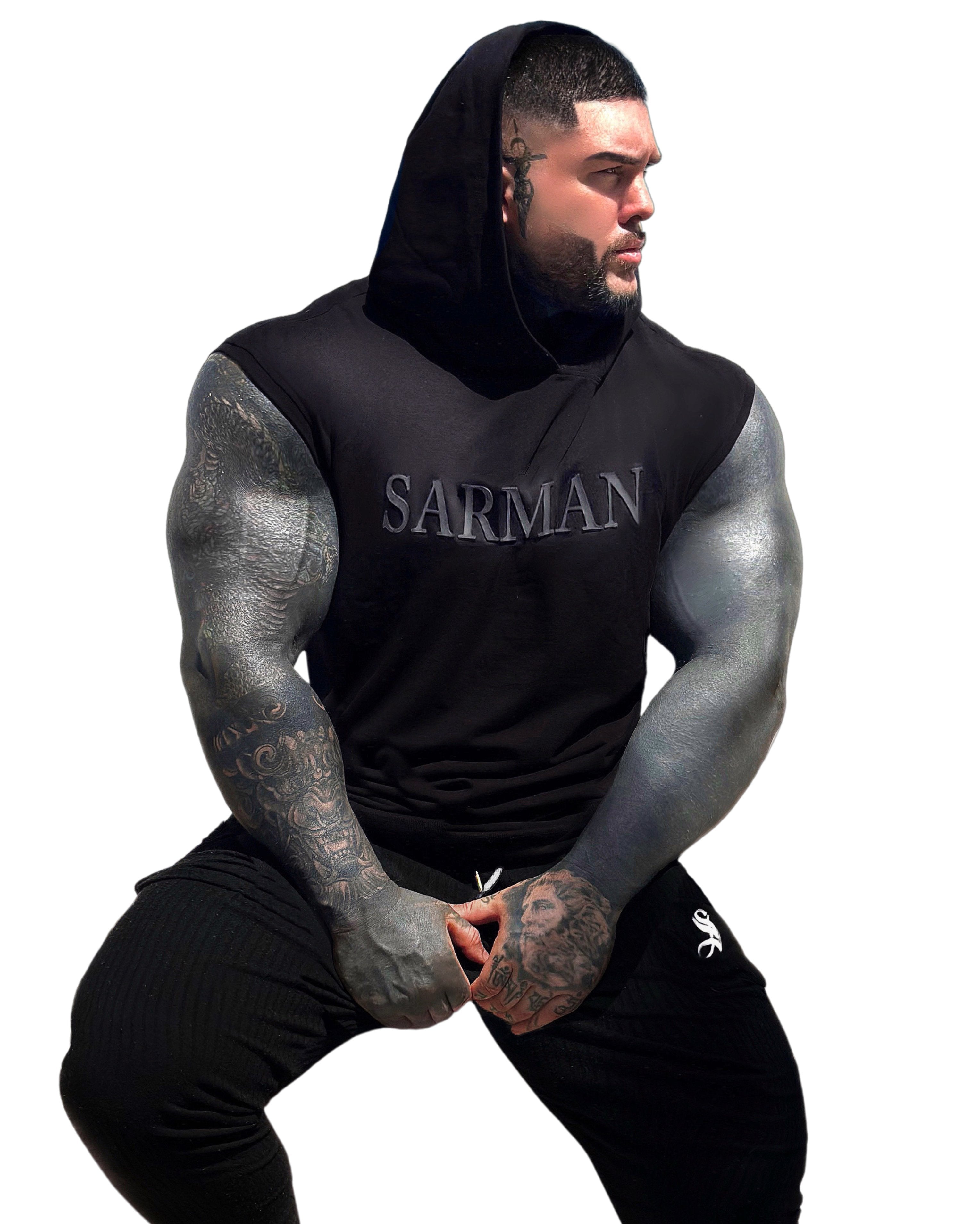 Lumber - Black T-shirt for Men - Sarman Fashion - Wholesale Clothing Fashion Brand for Men from Canada