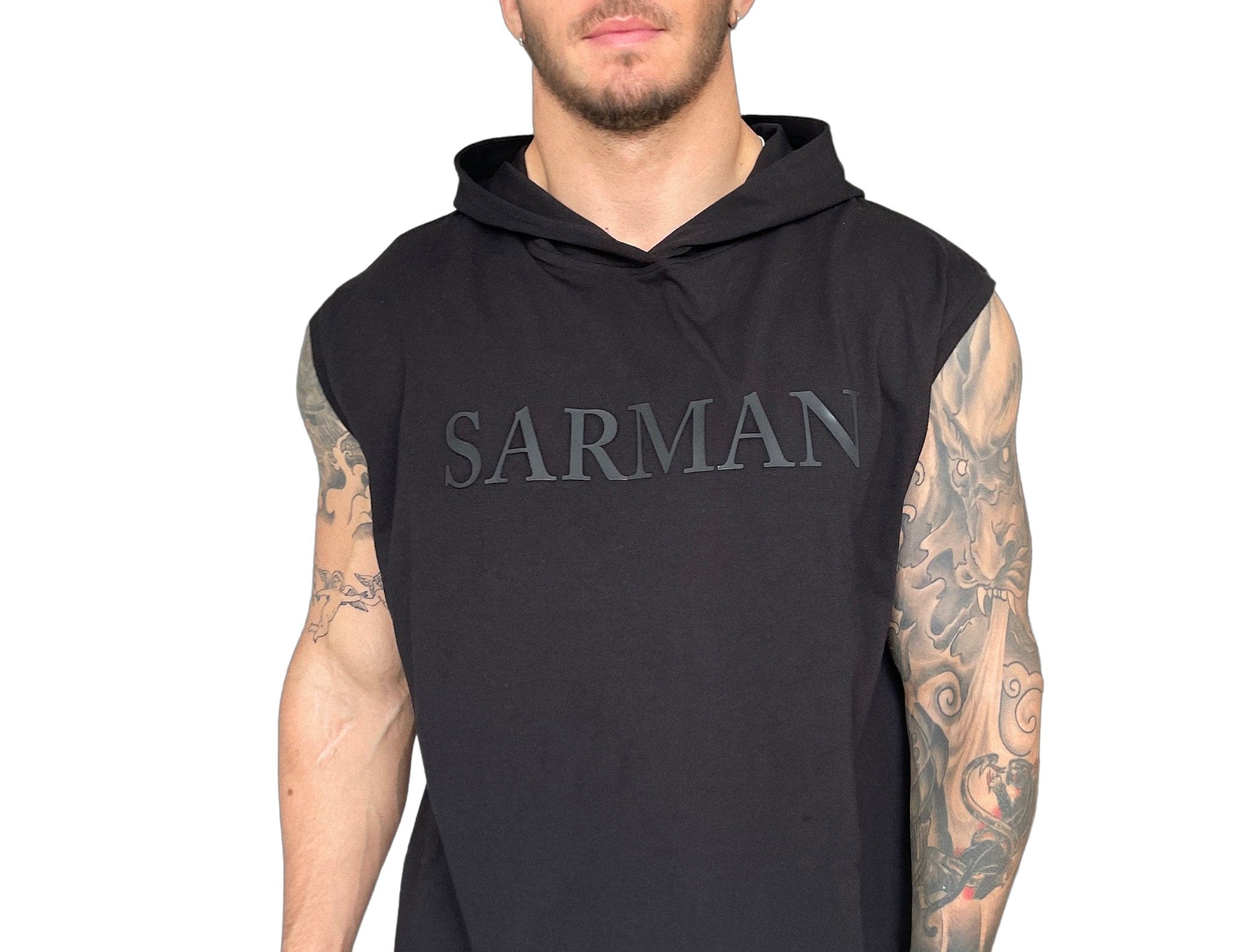 Lumber - Black T-shirt for Men (PRE-ORDER DISPATCH DATE 15 APRIL 2023) - Sarman Fashion - Wholesale Clothing Fashion Brand for Men from Canada