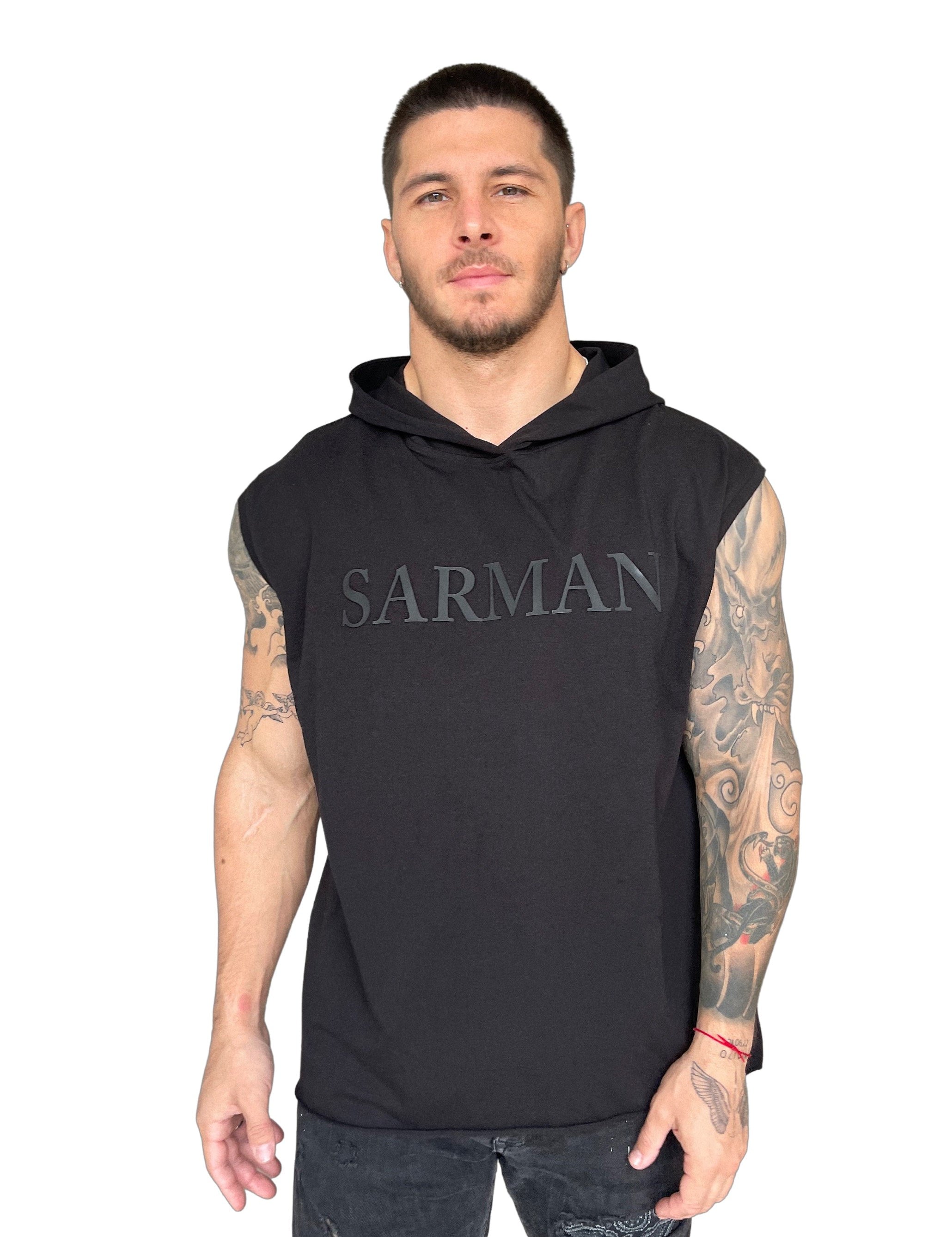 Lumber - Black T-shirt for Men (PRE-ORDER DISPATCH DATE 15 APRIL 2023) - Sarman Fashion - Wholesale Clothing Fashion Brand for Men from Canada