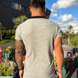 Lux - Gris Men’s Polo (PRE-ORDER DISPATCH DATE 1 JULY 2022) - Sarman Fashion - Wholesale Clothing Fashion Brand for Men from Canada
