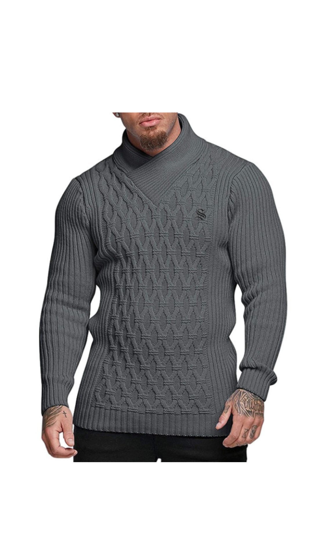 Malibu - Sweater for Men - Sarman Fashion - Wholesale Clothing Fashion Brand for Men from Canada