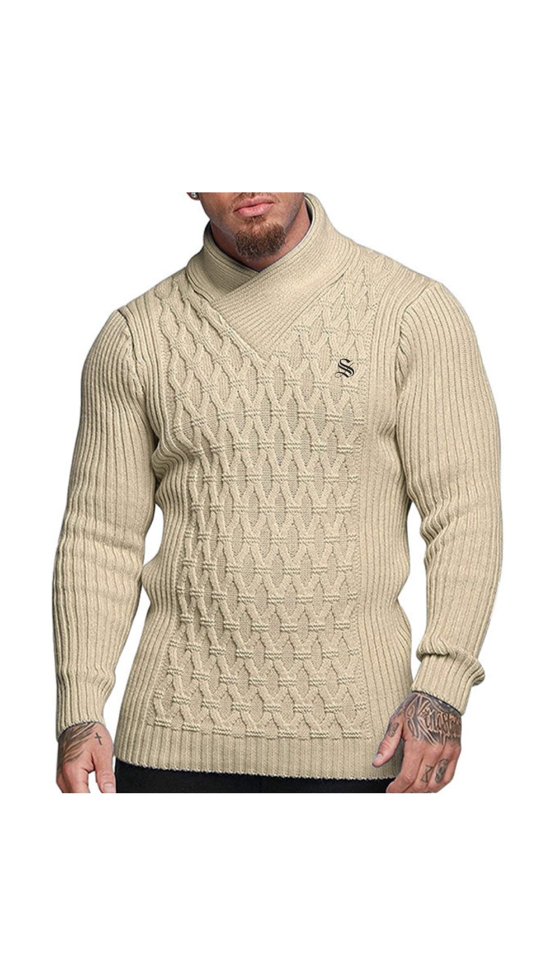 Malibu - Sweater for Men - Sarman Fashion - Wholesale Clothing Fashion Brand for Men from Canada