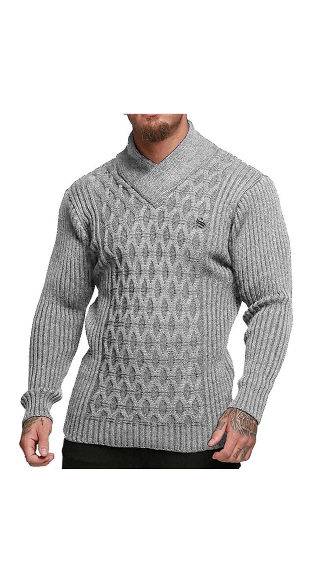 Malibu - Sweater for Men - Sarman Fashion - Wholesale Clothing Fashion Brand for Men from Canada