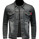 Manro - Long Sleeve Jeans Jacket for Men - Sarman Fashion - Wholesale Clothing Fashion Brand for Men from Canada
