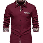 Mantana - Long Sleeves Shirt for Men - Sarman Fashion - Wholesale Clothing Fashion Brand for Men from Canada