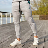 Matata - Grey/Green Track Pant for Men - Sarman Fashion - Wholesale Clothing Fashion Brand for Men from Canada