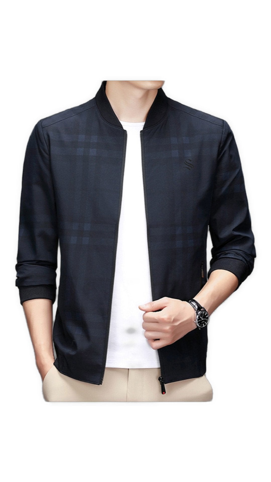 Matia - Long Sleeve Jacket for Men - Sarman Fashion - Wholesale Clothing Fashion Brand for Men from Canada