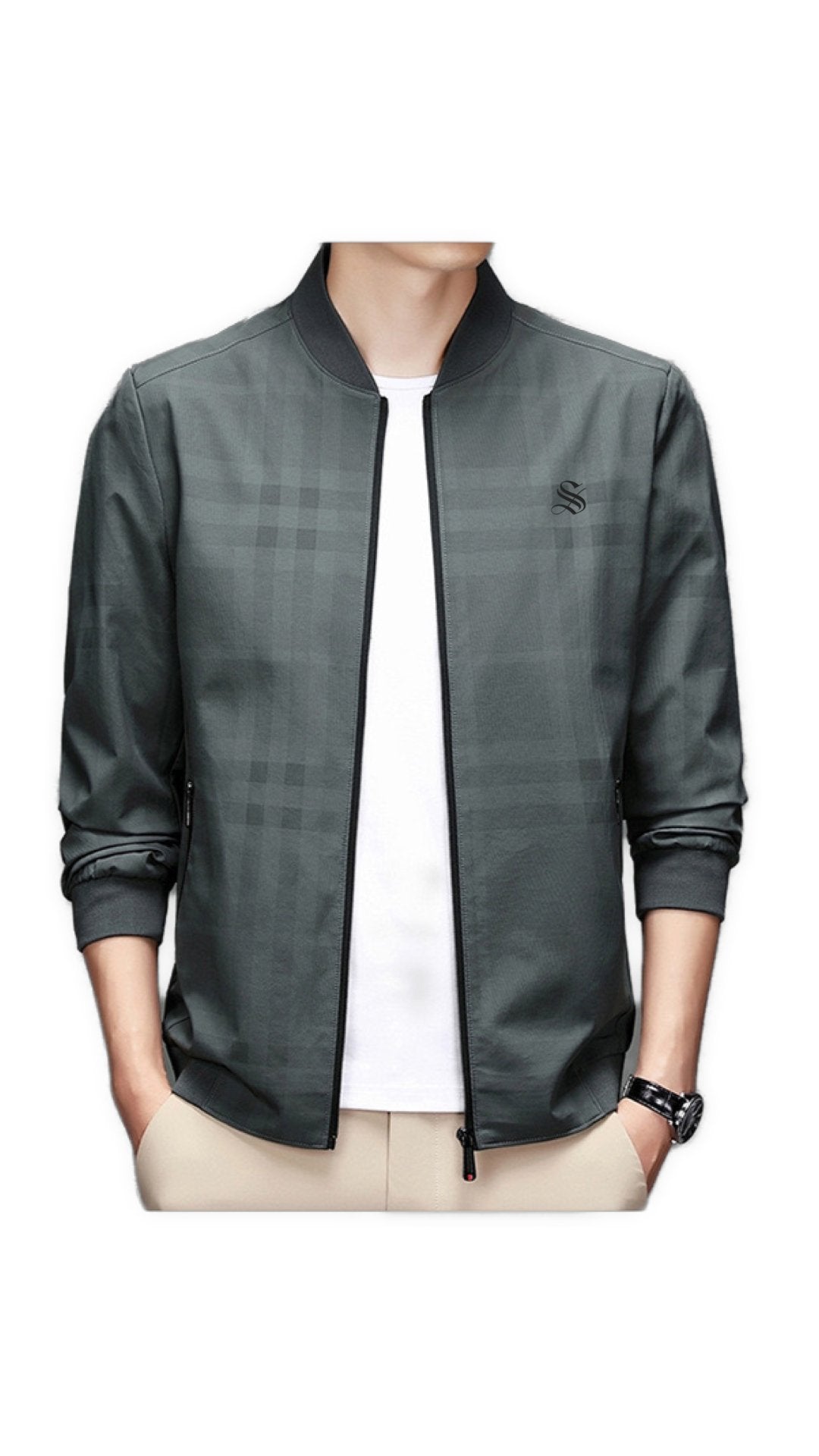 Matia - Long Sleeve Jacket for Men - Sarman Fashion - Wholesale Clothing Fashion Brand for Men from Canada